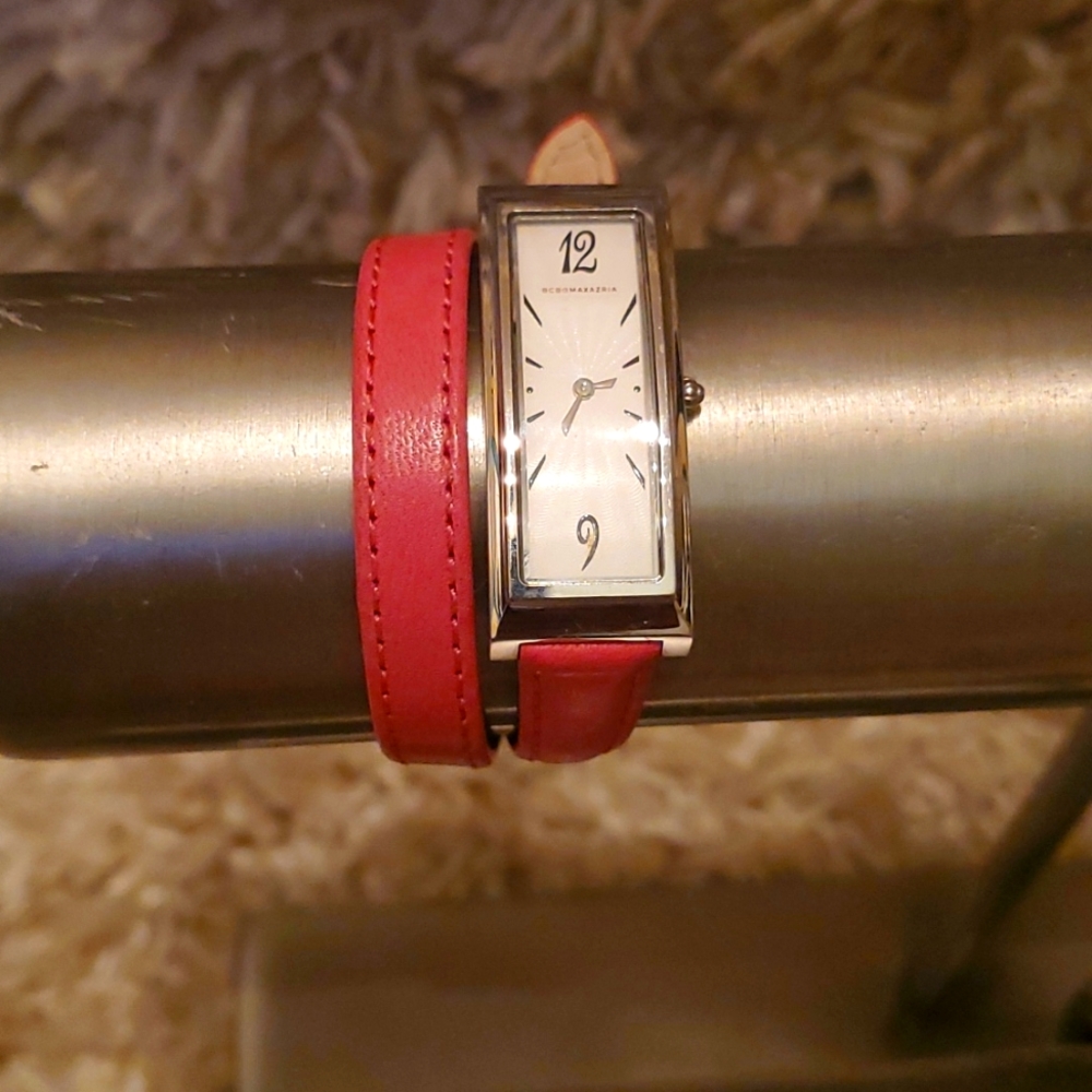 PINK BCBG WRAP AROUND WATCH